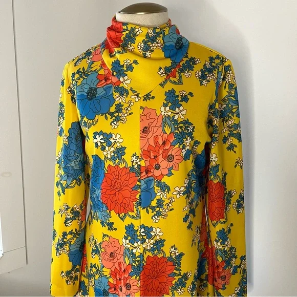 Floral Yellow Dress - Picture 12 of 12